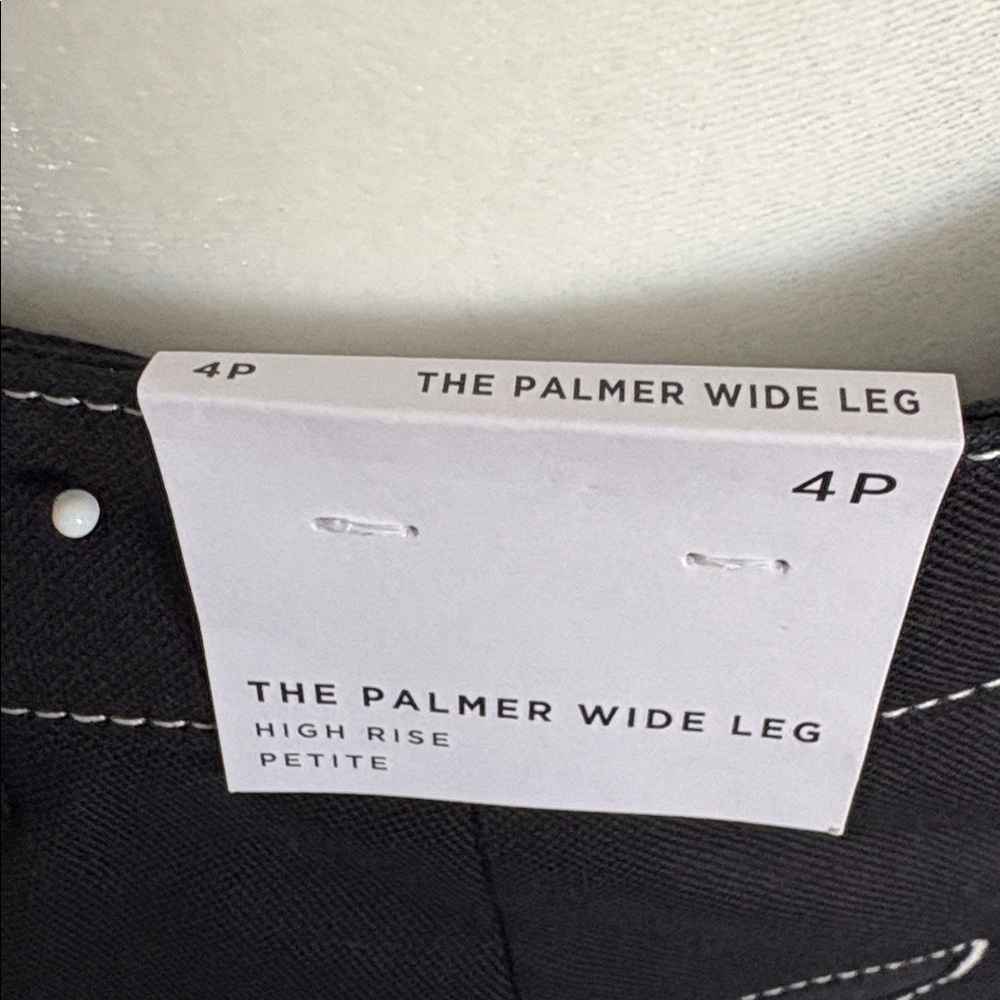 Loft Black Wide-Leg Pants - Picture 3 of 7